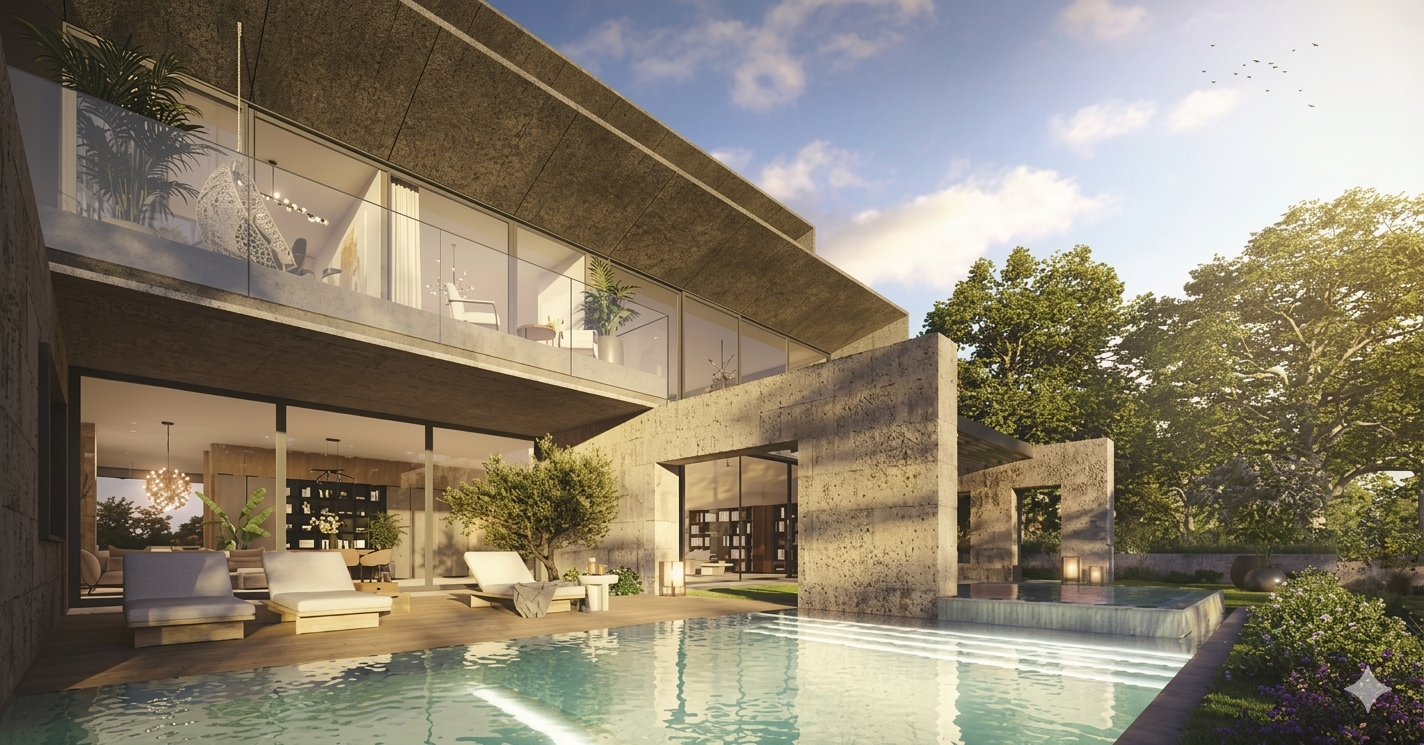 Serenity Mansions residential villas